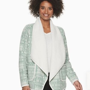 Sonoma Goods For Life Sherpa Cardigan 